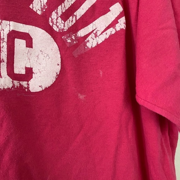 Hot Pink Washington DC Tourist Souvenir T Shirt Unisex Size XL Short Sleeve Tee - Picture 3 of 9